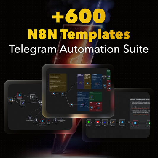 600+ N8N Templates - Telegram Automation Suite: The World's Most Comprehensive Bot Development & Integration Collection